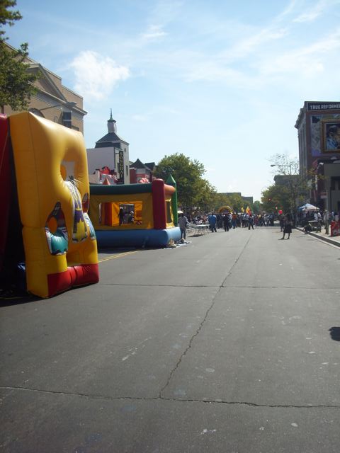Ain’t no party like a moon bounce party…